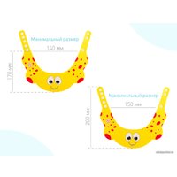 Козырек для мытья головы Roxy Kids Желтый жирафик RBC-492-Y