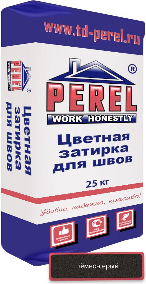 

Шпатлевка Perel RL 0415 (темно-серый, 25 кг)