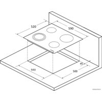 Варочная панель KUPPERSBERG ECS 603 C