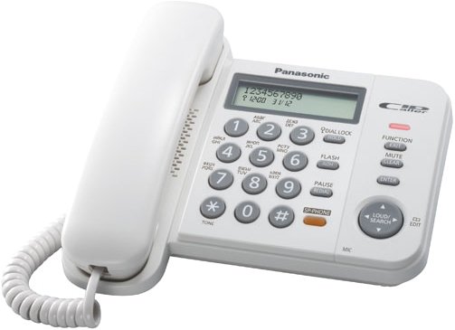 

Проводной телефон Panasonic KX-TS2358RUW (белый)