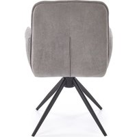 Стул с подлокотниками Halmar K574 (серый)