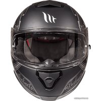 Мотошлем MT Helmets Thunder 3 SV Vlinder B2 Matt (XS, серый)