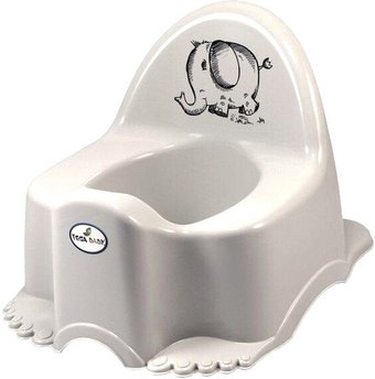 Детский горшок Tega Эко Слон РО-057-162 (серый)