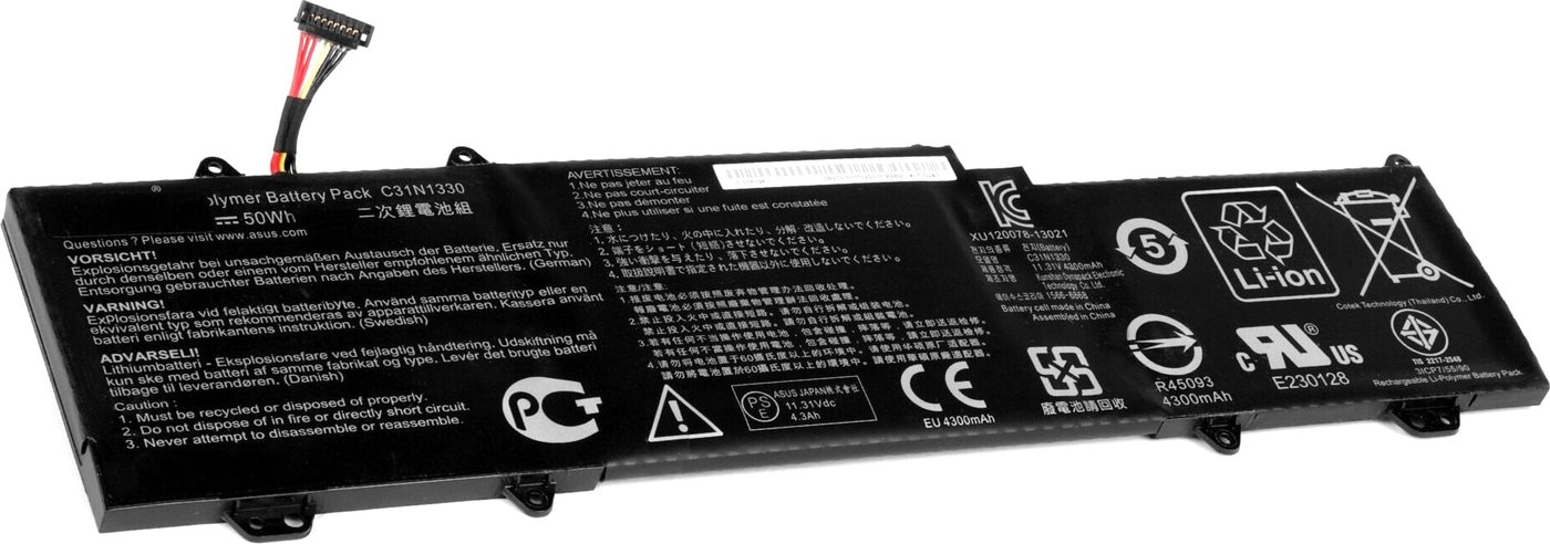 

Аккумуляторы для ноутбуков Копия ASUS UX32 11.3V 4300mAh