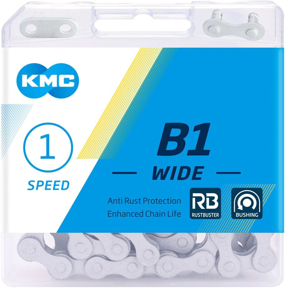 

Цепь велосипедная KMC B1RB-W 112 звеньев