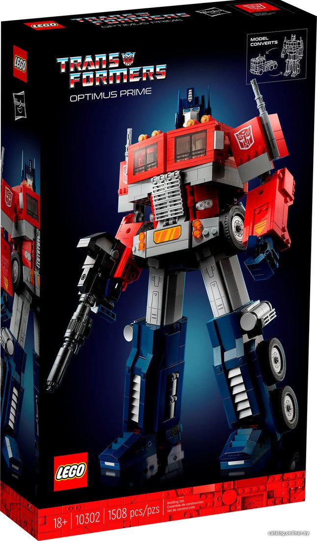 Конструктор LEGO Icons 10302 Оптимус Прайм