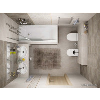 Керамическая плитка Gracia Ceramica Forte Decor 01 250x750 (Multi)