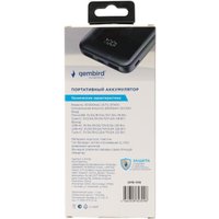 Внешний аккумулятор Gembird GPB-10Q