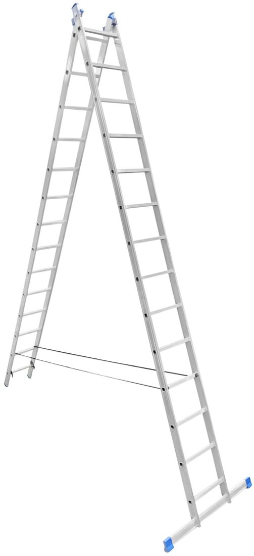 

Лестница-стремянка LadderBel LS214 (2x14 ступеней)