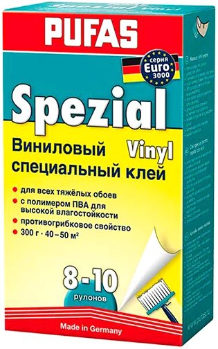 

Клей для обоев Pufas Euro 3000 Spezial (300 г)