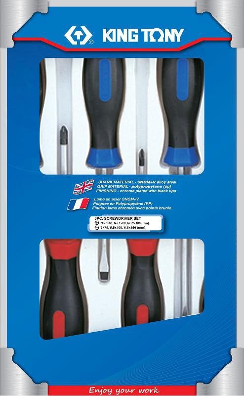 

Набор отверток King Tony 31116MR01 (6 предметов)