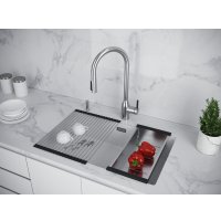 Кухонная мойка Paulmark Lumi LU74-WH