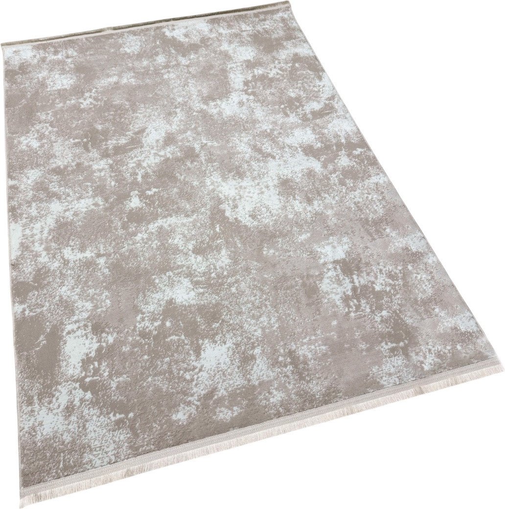 

Ковер для жилой комнаты Radjab Carpet Амаль Прямоугольник 0901A (0.8x1.5, Cream/Beige)