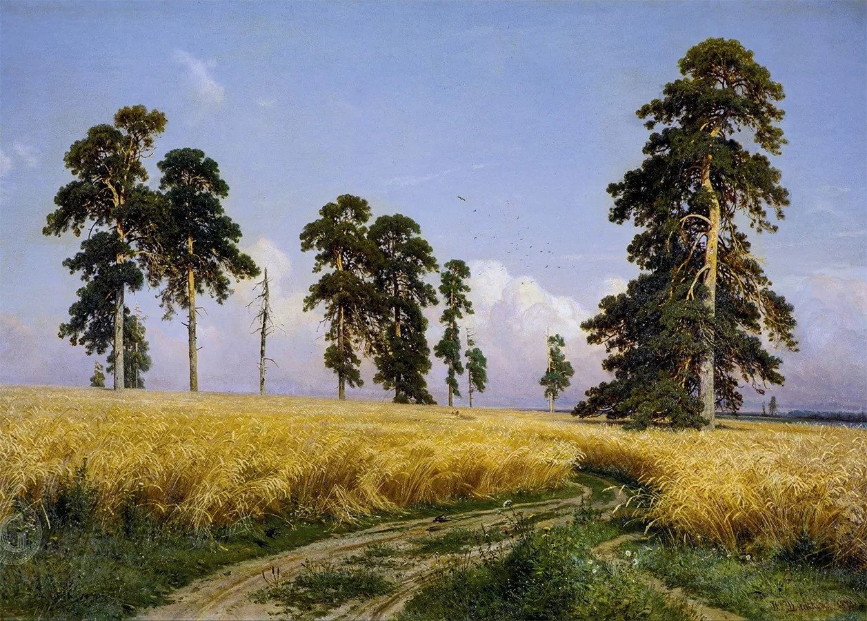 

Картина Stamprint Рожь И.И. Шишкин PT024 (50x70)