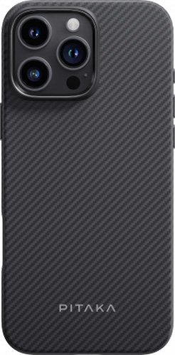 

Чехол для телефона Pitaka Military-Grade для iPhone 16 Pro (черный)