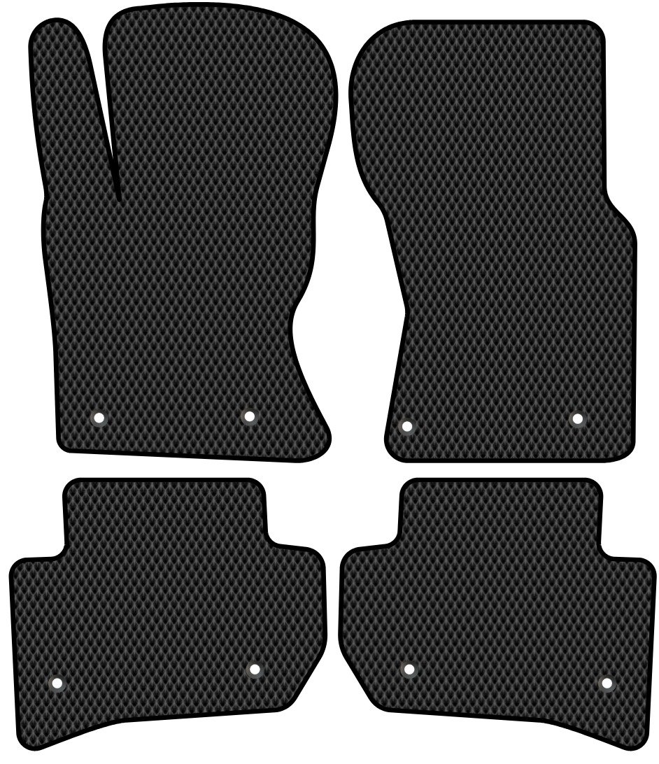 

Комплект ковриков для авто Alicosta Jaguar F-Pace I (suv / Х751, X751) 2015 - Н.В. (черный, ромб)