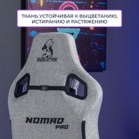 Игровое (геймерское) кресло Evolution Nomad PRO (черный/белый)
