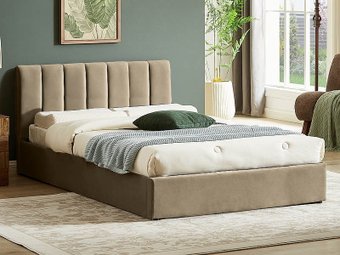 Кровать Signal Montreal Velvet Bluvel 28 120х200 (бежевый)