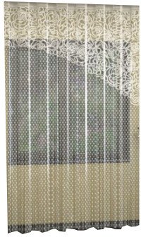 

Тюль Лента Люкс Е565К (255x230, салатовый)