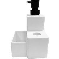 Дозатор для моющего средства HOMY Harmony Set HS06 (белый)