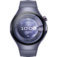 Умные часы Huawei Watch 5 46 мм (фиолетовый, с фиолетовым силиконовым ремешком, международная версия)