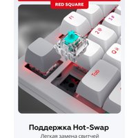 Клавиатура Red Square Alumix TKL Gray Matter (g3ms Sapphire)