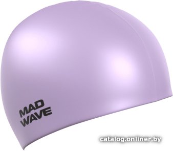 Шапочка для плавания Mad Wave Pastel (фиолетовый)