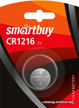 Батарейка SmartBuy CR1216 SBBL-1216-1B