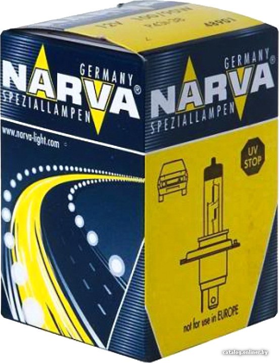 Галогенная лампа Narva H4 1шт [48901RA]