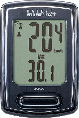 Велокомпьютер Cateye Velo Wireless+ CC-VT235W (черный)