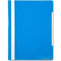 Папка для бумаг Бюрократ PS20AZURE (голубой)
