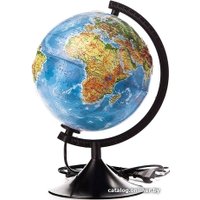 Школьный глобус Globen Физико-политический Классик рельефный с подсветкой k013200223