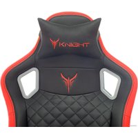 Игровое (геймерское) кресло Knight Outrider (черный/красный)