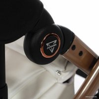 Универсальная коляска Junama Glow V2 (2 в 1, белый/матовая медь)