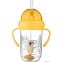 Поильник Canpol babies Exotic Animals 56/606 (желтый, 270 мл)