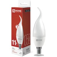 Светодиодная лампочка In Home LED-Свеча на ветру-VC 11Вт 230В Е14 4000К 1050Лм 4690612030470