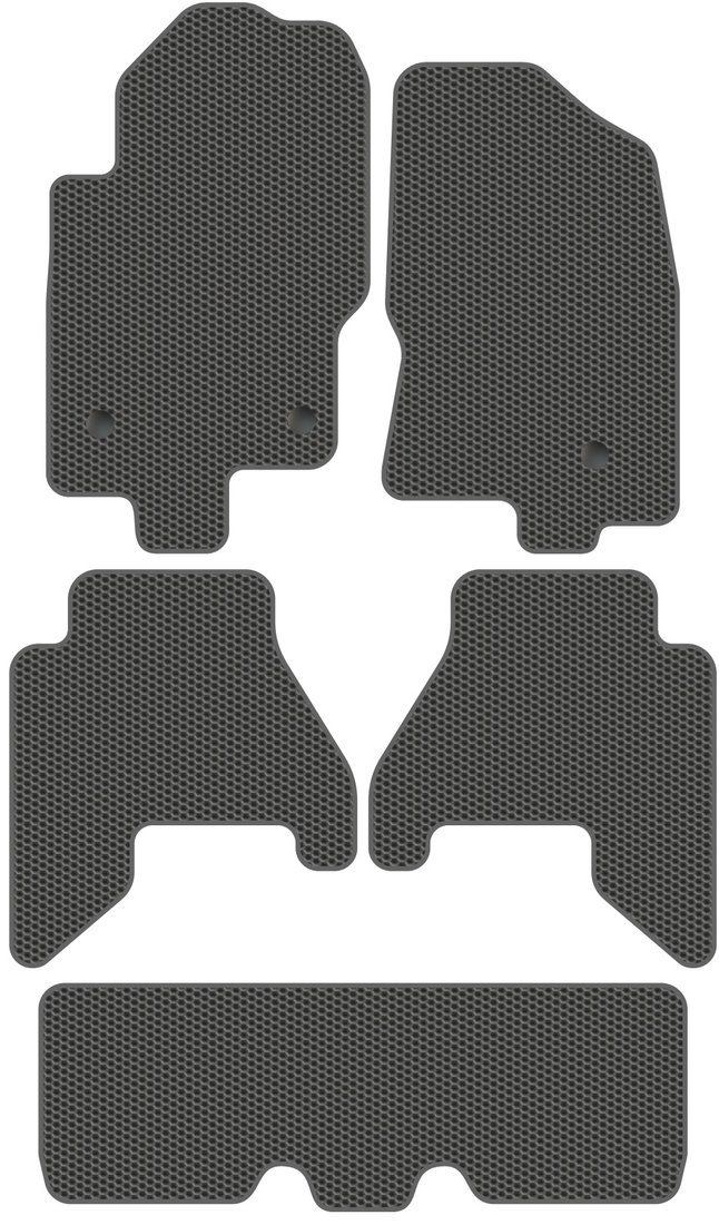 

Комплект ковриков для авто Alicosta Nissan Pathfinder III (suv 7 мест / R51) +3 ряд 2009 - 2014 (серый)