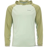 Футболка Simms Bugstopper Solarflex Hoody (XL, light green/sage heather) в Барановичах