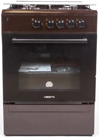 Кухонная плита VESTA Bergamo VGG 10-G (коричневый)