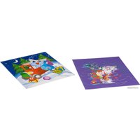 Гравюра Bondibon Гравюра цветная. Новогодняя для мальчика ВВ3009