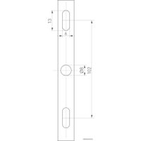 Светильник-тарелка Arlight IM-QUADRO-EMERGENCY-3H-S175x175-19W 040927