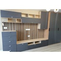 Шкаф распашной MLK Скайлайн (Графит) в Мозыре