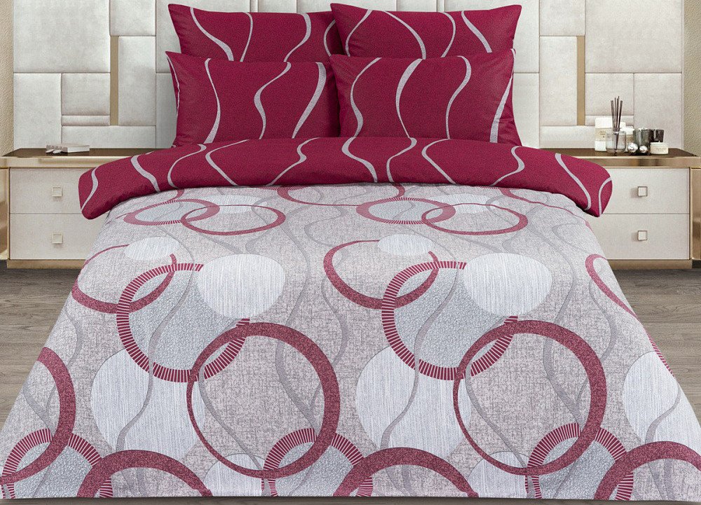 

Постельное белье Миланика Тесла Семейный (поплин)