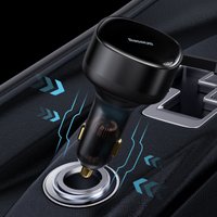 Автомобильное зарядное Baseus Enjoyment Pro 2-in-1 Car Charger C+L 60W C00057802111-02