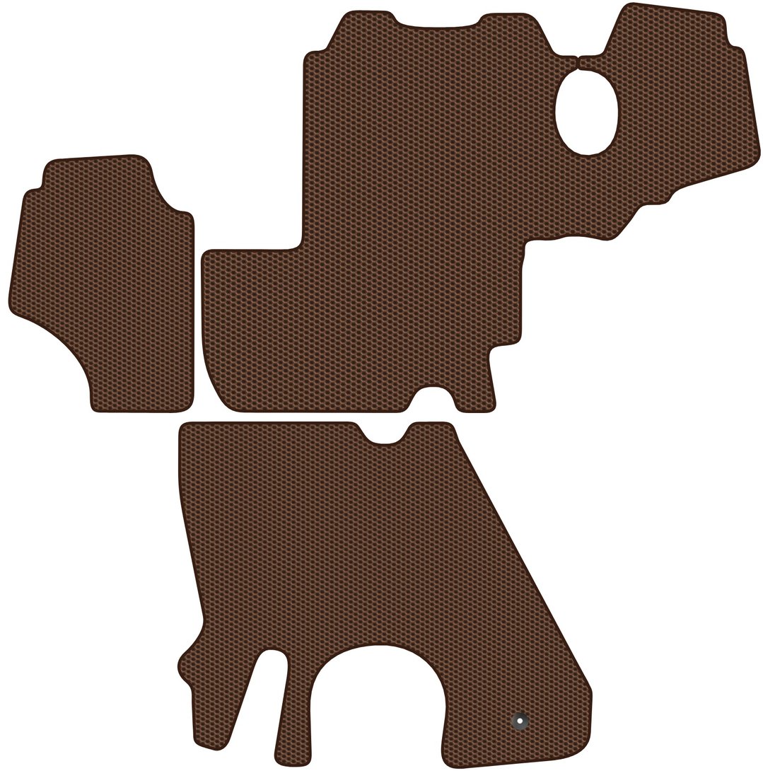 

Комплект ковриков для авто Alicosta JCB 3CX ( Экскаватор-погрузчик / Механика) 2021 - Н.В. (коричневый, сота)