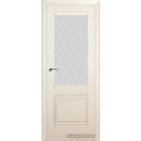 Межкомнатная дверь ProfilDoors Классика 2U L 70x200 (магнолия сатинат/ромб)