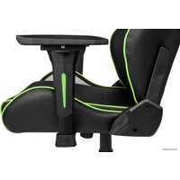 Игровое (геймерское) кресло AKRacing Overture (черный/зеленый)