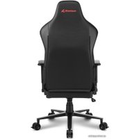Игровое (геймерское) кресло Sharkoon Skiller SGS30 (черный/красный)