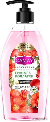 Camay Гель для душа Цветы граната 750 мл