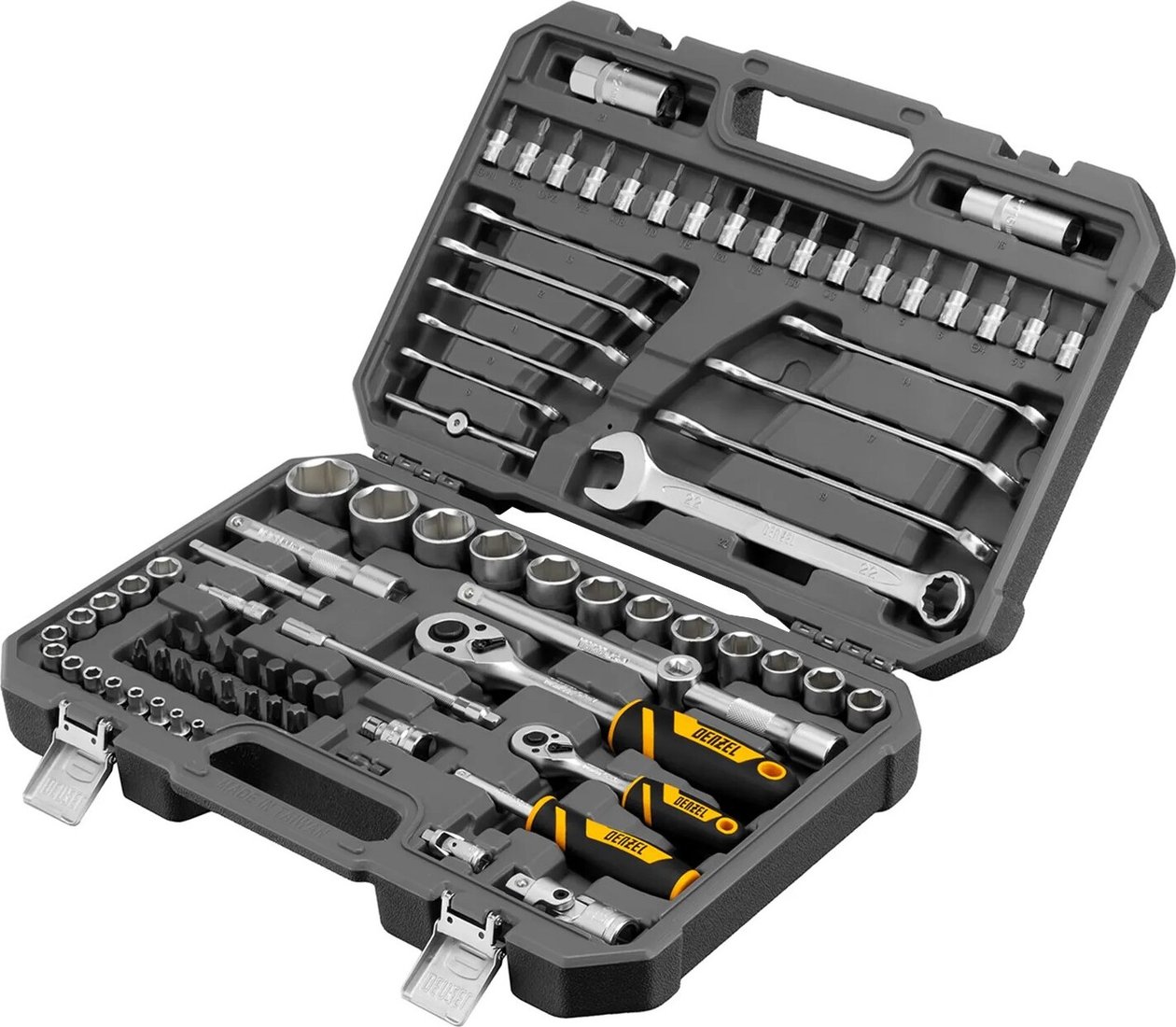 

Универсальный набор инструментов Denzel 15809 (82 предмета)